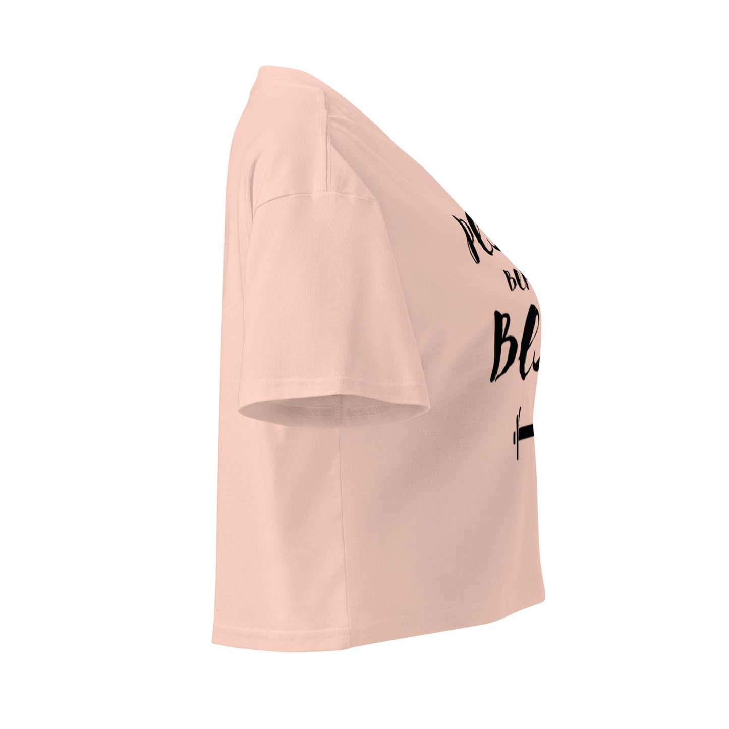Pesos Before Besos Crop Top